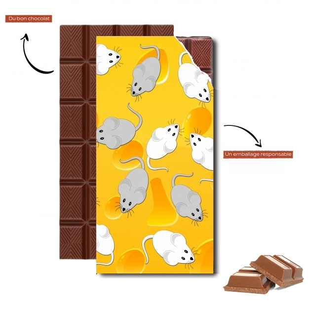 Tablette de chocolat personnalisé imprimé et design - Sacs & Accessoires