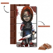 Tablette de chocolat personnalisé Chucky La poupée qui tue