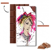 Tablette de chocolat personnalisé Cendrillon Dinah