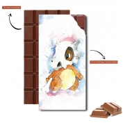 Tablette de chocolat personnalisé Osselait - Cubone Watercolor