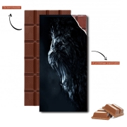 Tablette de chocolat personnalisé Dark Lion