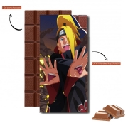 Tablette de chocolat personnalisé Deidara Art Angry