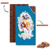 Tablette de chocolat personnalisé Disney Princess Feat Sailor Moon