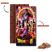 Tablette de chocolat personnalisé Dragon Ball X Avengers