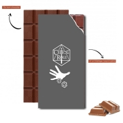 Tablette de chocolat personnalisé Dungeons and Dragons