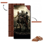 Tablette de chocolat personnalisé Elder Scrolls Knight