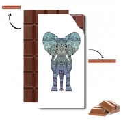 Tablette de chocolat personnalisé Elephant Mint