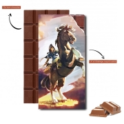 Tablette de chocolat personnalisé Epona Horse with Link