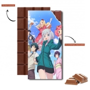 Tablette de chocolat personnalisé Eromanga sensei