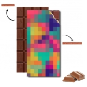 Tablette de chocolat personnalisé Exotic Mosaic