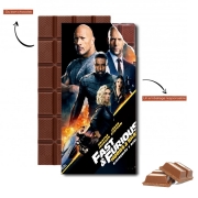 Tablette de chocolat personnalisé fast and furious hobbs and shaw