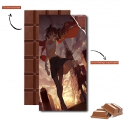 Tablette de chocolat personnalisé Fate Stay Night Tosaka Rin