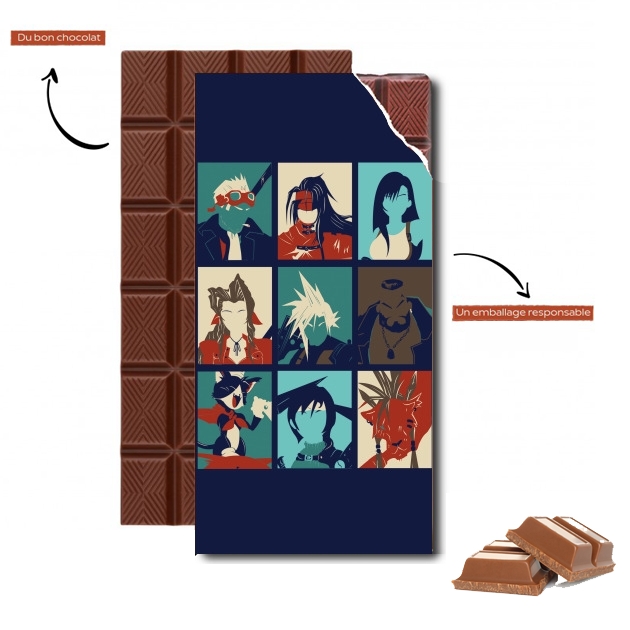 Tablette de chocolat personnalisé Final pop