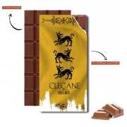 Tablette de chocolat personnalisé Flag House Clegane
