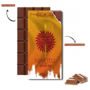 Tablette de chocolat personnalisé Flag House Martell