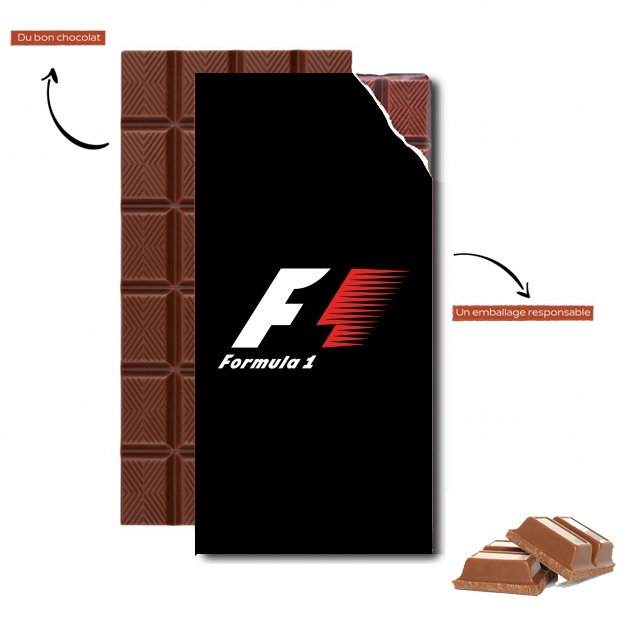 Tablette de chocolat personnalisé Formula One