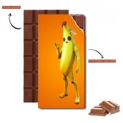 Tablette de chocolat personnalisé fortnite banana
