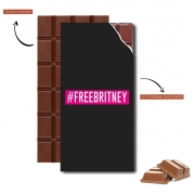 Tablette de chocolat personnalisé Free Britney