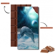 Tablette de chocolat personnalisé Freedom Of Dolphins