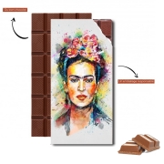 Tablette de chocolat personnalisé Frida Kahlo