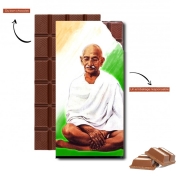 Tablette de chocolat personnalisé Gandhi India