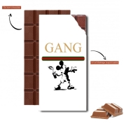 Tablette de chocolat personnalisé Gang Mouse