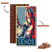 Tablette de chocolat personnalisé Genos propaganda