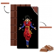 Tablette de chocolat personnalisé Goku Fusion Luffy
