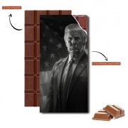 Tablette de chocolat personnalisé Gray Trump