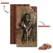 Tablette de chocolat personnalisé Grunge Michonne 