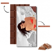 Tablette de chocolat personnalisé GTA Malibu Girl