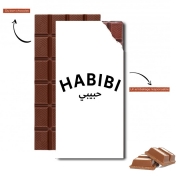 Tablette de chocolat personnalisé Habibi My Love
