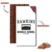 Tablette de chocolat personnalisé Hawkins Middle School AV Club K7