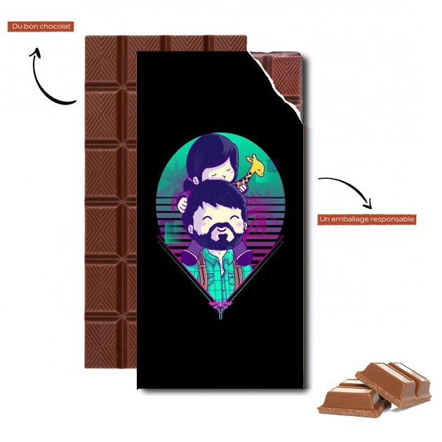 Tablette de chocolat personnalisé Iconic Duo