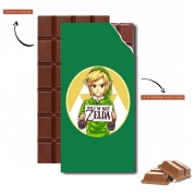 Tablette de chocolat personnalisé Im not Zelda