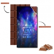 Tablette de chocolat personnalisé in dreams