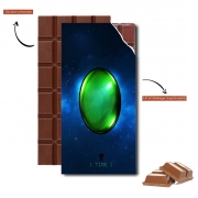 Tablette de chocolat personnalisé Infinity Gem Time