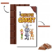 Tablette de chocolat personnalisé Inspecteur gadget