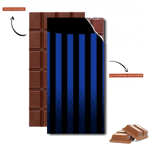 Tablette de chocolat personnalisé Inter Milan Kit Shirt