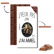 Tablette de chocolat personnalisé Je peux pas jai Amel