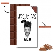 Tablette de chocolat personnalisé Je peux pas jai Kev Adams