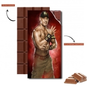 Tablette de chocolat personnalisé John Cena