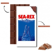 Tablette de chocolat personnalisé Jurassic World Sea Rex