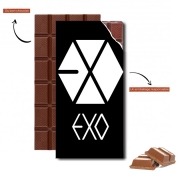 Tablette de chocolat personnalisé K-pop EXO - PTP