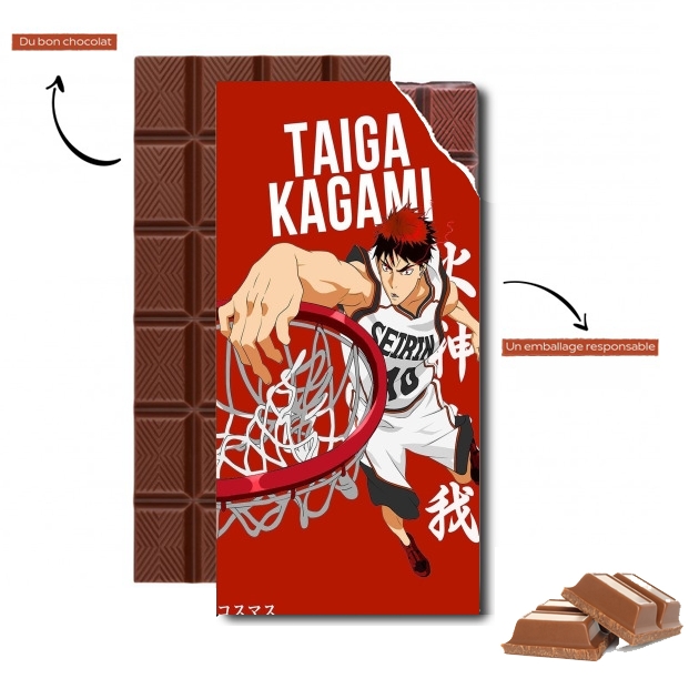 Tablette de chocolat personnalisé Kagami Taiga