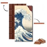 Tablette de chocolat personnalisé Kanagawa Wave
