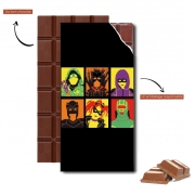 Tablette de chocolat personnalisé Kick Pop