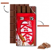 Tablette de chocolat personnalisé kit kat chocolate