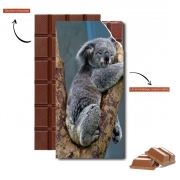 Tablette de chocolat personnalisé Koala Bear Australia