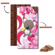Tablette de chocolat personnalisé Koala Kawai
